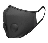 Airinum Urban Air Mask 2.0 - Máscara de Aire Reutilizable y Ajustable que Protege Ante la Contaminación del Aire, la Neblina Tóxica, los Alérgenos y las Bacterias - Onyx Black XS