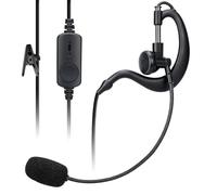 Airiton Walkie Talkies - Auricular con micrófono para Walkie-Talkie de 2 pines para K5 Plus 5RM BF-888S UV-5R BF-F8HP PRO AR-152 UV-5R MINI UV-21R DM-32 UV-32 UV-32 Radio bidireccional