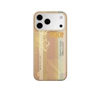 AIRITY Funda Mirror of The Soul de Fibra de Aramida para iPhone 17 Pro Compatible con MagSafe, Gold Leaf
