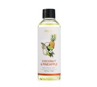 Airkeep Recambio de aceite difusor de juncos, coco y piña, 3.3 onzas (100 ml/1 paquete/recambio de aceite perfumado para difusor, fragancia del hogar para dormitorio, baño, oficina, decoración del