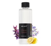 Airkeep Recambio Difusor 200 ml - Aceite Perfumado para Varillas - Fragancia para el Hogar de Larga Duración hasta 90 Días -Clean Linen