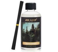 Airkeep Recarga Líquida Perfumada 200ml para Difusor de Varillas - Black Forest - Ambientador para Hogar, Salón, Dormitorio, Baño