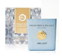 Airkeep Vela Aromática Ocean Mist & Sea Salt, Vela de 460 g con una Duración de Quema de hasta 94 Horas, Vela de Cera Natural para el Hogar, Ideal como Regalo para Mujeres y Hombres