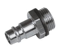 Airkraft - Conector de acero 1/4" Rosca externa