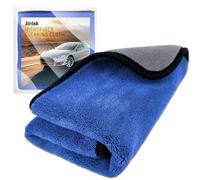 Airlab Grande Toalla Secado Coche 90x60 cm XXL, Bayeta Microfibra, Toalla Microfibra Coche Sin Pelusas & Sin Rayas, Paños de Limpieza Super Absorbente, Balletas para Vehículos, Cristales, 500 gsm