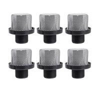 Airless - Coladores de entrada de pintura sin aire, paquete de 6 unidades de 3/4 pulgadas roscados para ProX17/ProLTS170 Airless Sprayer AntiClog Design Filtro de entrada de pintura