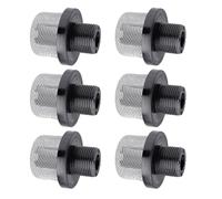 Airless - Coladores de entrada de pintura sin aire, paquete de 6 unidades de 3/4 pulgadas roscados para ProX17/ProLTS170 Airless Sprayer AntiClog Design Filtro de entrada de pintura