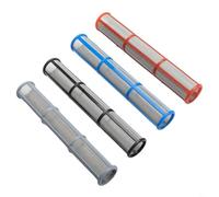 Airless - Conjunto de filtro de bomba de pulverización de pintura sin aire, malla de acero inoxidable 30/60/100/200 para modelos G-Contractor II, paquete de 4 con protección de entrada de bomba