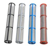 Airless - Juego de filtros de bomba pulverizadora para G-Contractor II - Juego de 4 piezas de malla de acero inoxidable (malla 30/60/100/200, 180 mm L, 31 mm de diámetro)
