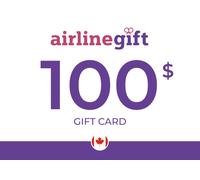 AirlineGift Gift Card 100 CAD Key - CANADA
