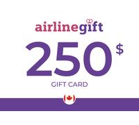 AirlineGift Gift Card 250 CAD Key - CANADA