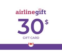 AirlineGift Gift Card 30 CAD Key - CANADA