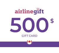 AirlineGift Gift Card 500 CAD Key - CANADA