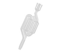 Airlock de fermentación | Bloqueo de aire burbujeante | Tapón de fermentación | Tipo Airlock S-Bubble | Aiirlock de elaboración casera para cerveza, vino, sidra y tarros de fermentación