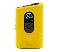 AirMan Inflador de neumáticos alimentado por batería, 2200 mAh inalámbrico de mano con luz LED, máximo 110 psi, para neumáticos de bicicleta y pelotas deportivas