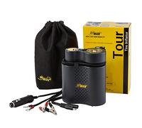Airman Tour Aventura Compacto Airear Compresor con SAE, Cocodrilo Clips, Terminal Anillos y 12v Cigarrillo Enchufe Conectividad