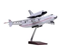 AirModels Antonov An-225 Mriya & Buran - Modelo de avión de transbordador espacial extragrande - Modelo de resina a escala 1:200, juguete de avión coleccionable