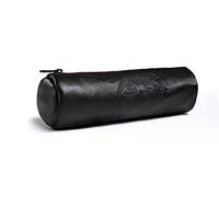 AIRNESS - Tote redondo (22 x 7 cm), color negro
