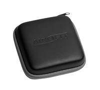 Airofit Bolsa de transporte rígida para entrenador de respiración Pro y Active, color negro, obust, con orificios de ventilación