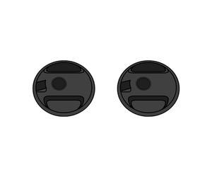 Airoh 10224 Visor Cover Kit/Kit tapas visera GP500