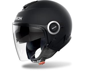 Airoh Ai56a13heye0c Casco, Adultos Unisex, Negro Mate, L