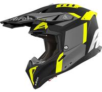 Airoh Aviator 3 Glory Casco de motocross, amarillo, tamaño M