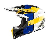 AIROH Aviator 3 Monarch Blue/Yellow Gloss XL