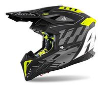 AIROH Cascos Aviator 3 Rampage Black Matt XS