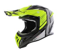 Airoh Aviator Ace 2 MX Casco Motor - negro brillante blanco amarillo