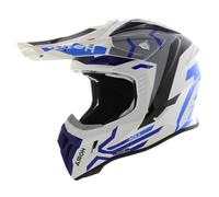 Airoh Aviator Ace 2 MX Casco Tierra - azul brillante gris blanco
