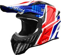 Airoh Aviator Ace 2 Proud, casco cruzado M male Azul/Rojo/Negro/Blanco