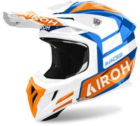 Airoh Aviator Ace 2 Sake, casco cruzado XL male Blanco/Naranja/Azul