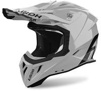 Airoh Aviator Ace 2 Solid Casco de motocross, gris, Talla XL (61)