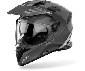 Airoh BADX-X Casco de Enduro, gris oscuro, Talla M (57/58)