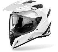 Airoh Bandit Casco de Enduro, Blanco, Talla M (57/58)