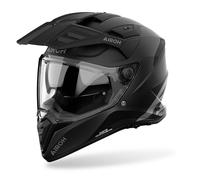 Airoh Bandit Casco Moto Motorrad Unisex Adulto Negro Mate Talla L (59)