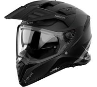 Airoh Bandit Solid, casco de aventura L female Negro Mate/Gris