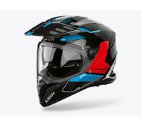 AIROH Bandit Tune Blue/Red Gloss XXXL