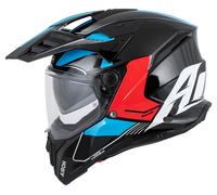 Airoh Bandit Tune Casco de enduro Azul/Rojo/Negro L unisex