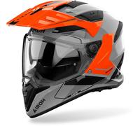 Airoh Bandit Tune Casco de Enduro, gris/negro/naranja, Talla XL (61/62)