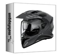airoh Casco Dual para Moto Bandit ba99 Color Gris Oscuro Gloss Tamano l mototopgun ai64a13111j0c