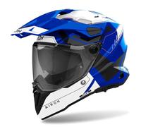 AIROH Casco Integral Commander 2 Reveal Blue Gloss S