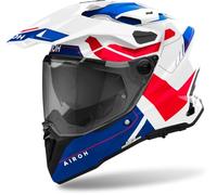 Airoh Commander 2 Reveal, casco enduro M male Blanco/Azul/Rojo