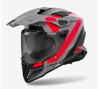 AIROH Casco Integral Commander 2 Reveal Red Fluo Matt M