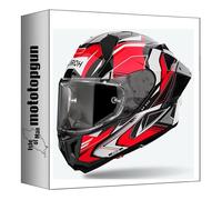 airoh Casco Integral para Moto gp800 gp8mu55 Must Rojo Gloss Tamano m mototopgun ai58at13g8mrc