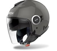 AIROH Casco Jet Helyos Color Dark Grey Gloss, XS