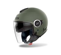 AIROH Casco Jet Helyos Color Military Green Mate XS