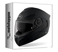 airoh Casco Modular para Moto specktre spec11 Color Negro Mate Tamano XL mototopgun ai45a13spke0c