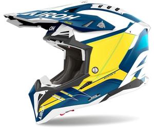 AIROH Casco Offroad Aviator 3 Saber Blue Matt XXL