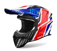 Airoh Aviator Ace 2 Proud, casco cruzado M male Azul/Rojo/Negro/Blanco